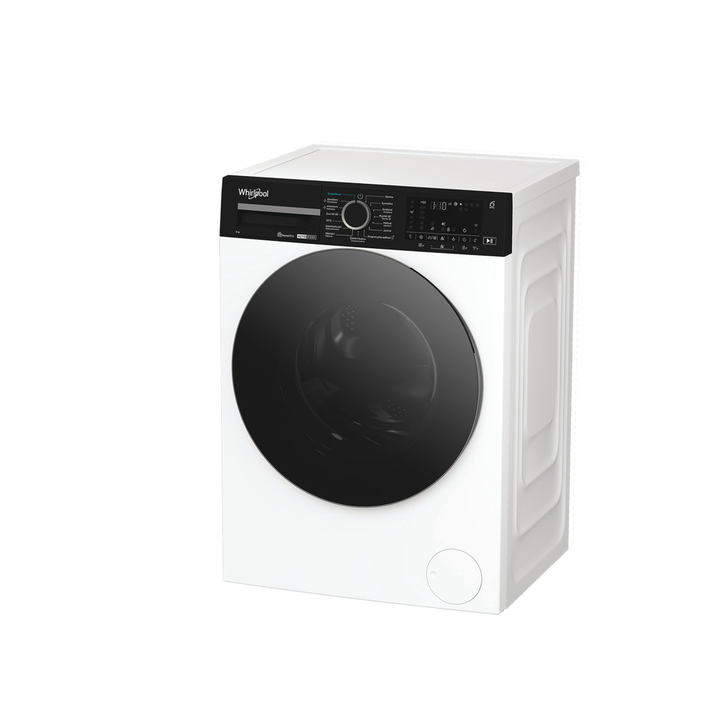 Whirlpool Pračka Volně stojící WPM 89W ADS CS Bílá Předem plněná A Perspective