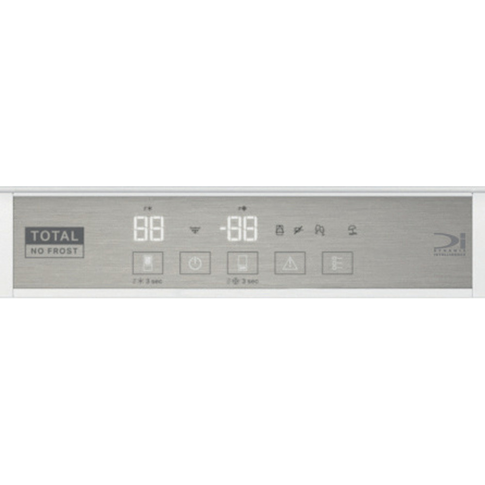 Bauknecht Koel/vriescombinatie Inbouw KGITN 18MMF3 Wit 2 doors Control panel