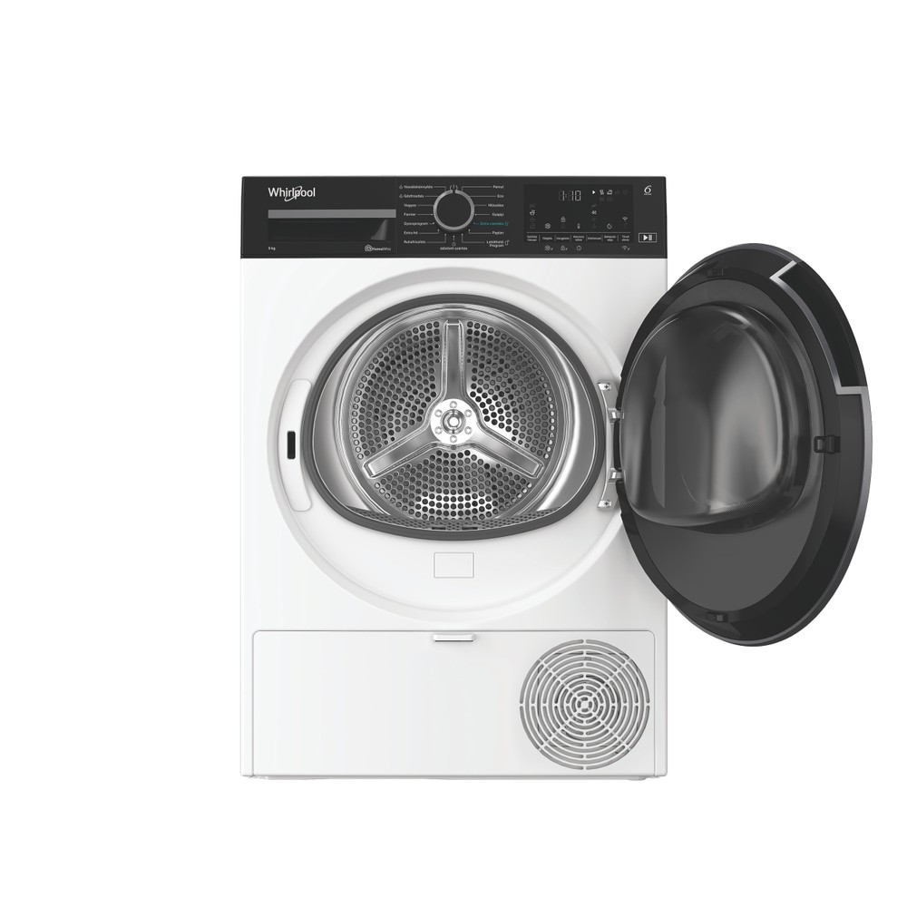 Whirlpool Szárító EWPD 9C HU Fehér Frontal open