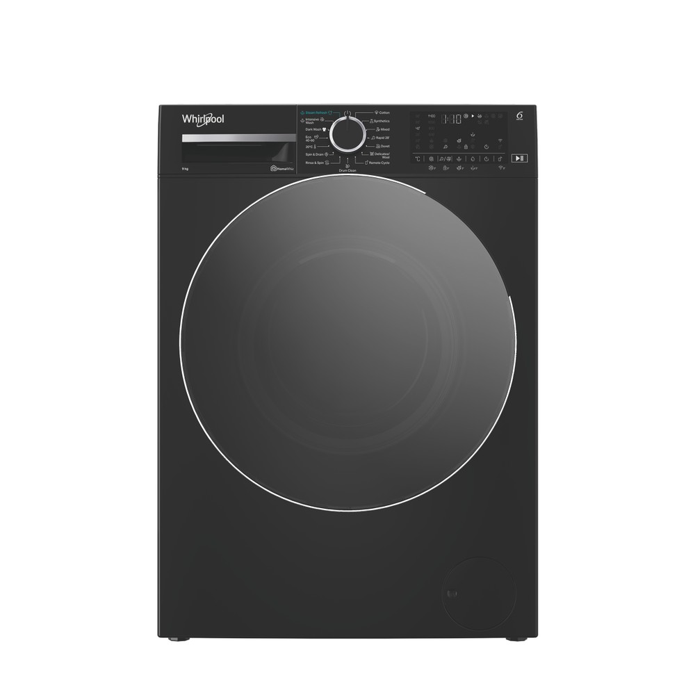 Whirlpool Maşină de spălat rufe Independent WAM 99BBC EE Negru Încărcare frontală A Frontal