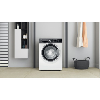 Whirlpool Пральна машина Соло WRBSB 6228 B UA Білий Front loader A+++ Lifestyle frontal