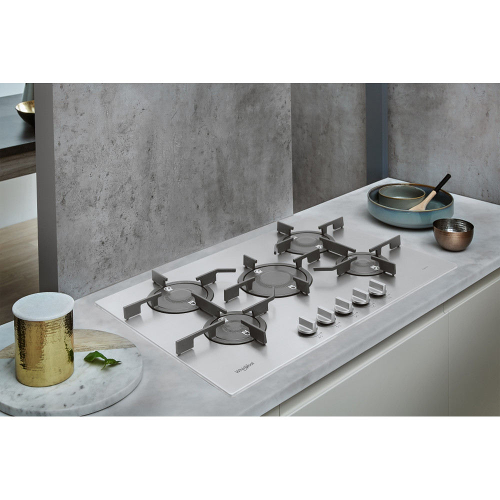 Whirlpool Hob PMW 75D2/IXL Inox Ixelium Gas Lifestyle perspective