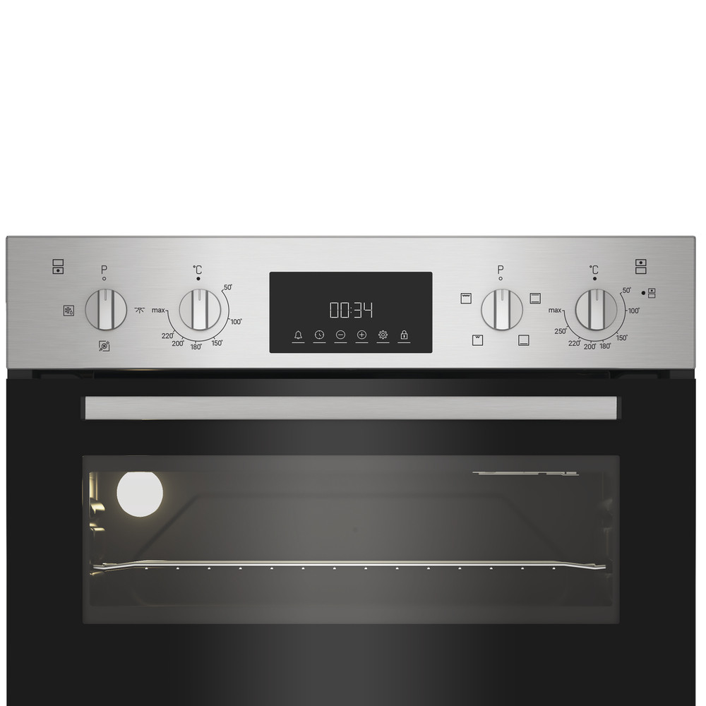 Indesit Double oven DII 10D IX Inox A Control panel