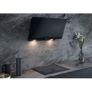 Whirlpool Páraelszívó Beépíthető WHVS 93F LT BSS Fekete Wall-mounted Elektromos Lifestyle perspective