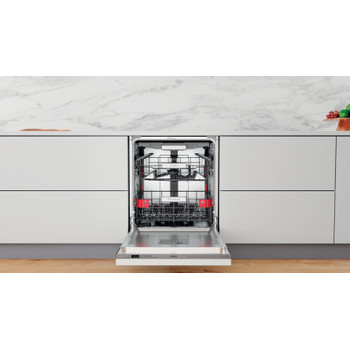 Whirlpool Mosogatógép Beépíthető WIO 3O540 PELG Full-integrated B Lifestyle frontal open