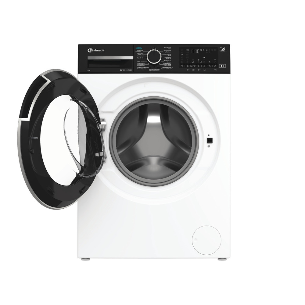 Bauknecht Lave-linge Appareil à pose libre BKWM6109 Blanc Chargeurs frontaux A Frontal open