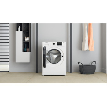 Whirlpool Mosógép Szabadonálló FWSD 71283 BV EE N Fehér Elöltöltős D Lifestyle frontal open