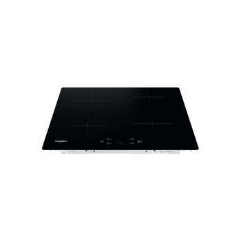 Whirlpool Kookplaat WS Q2160 NE Zwart Induction vitroceramic Frontal top down