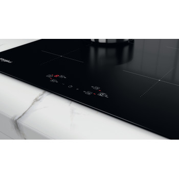 Whirlpool Kookplaat WS Q2160 NE Zwart Induction vitroceramic Lifestyle control panel