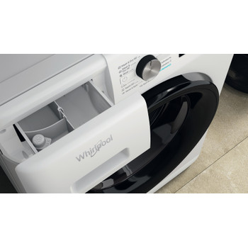 Whirlpool Mosó-szárító Szabadonálló FFWDB 864349 BV EE Fehér Elöltöltős Drawer