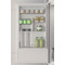 Whirlpool Kühl- / Gefrierkombination Einbaugerät WBB 18NC22R Weiss 2 Türen Perspective open