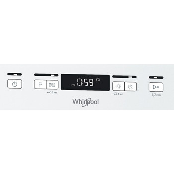 Whirlpool Vaatwasser Vrijstaand WFC 3C42 P Vrijstaand C Control panel