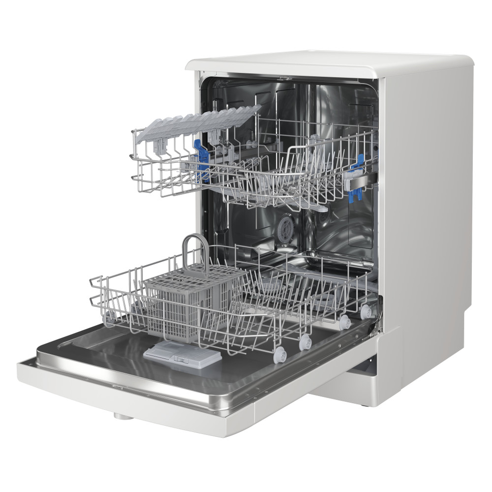 Indesit Perilica posuđa Samostojeći DFE 1B19 13 Samostojeći F Perspective open