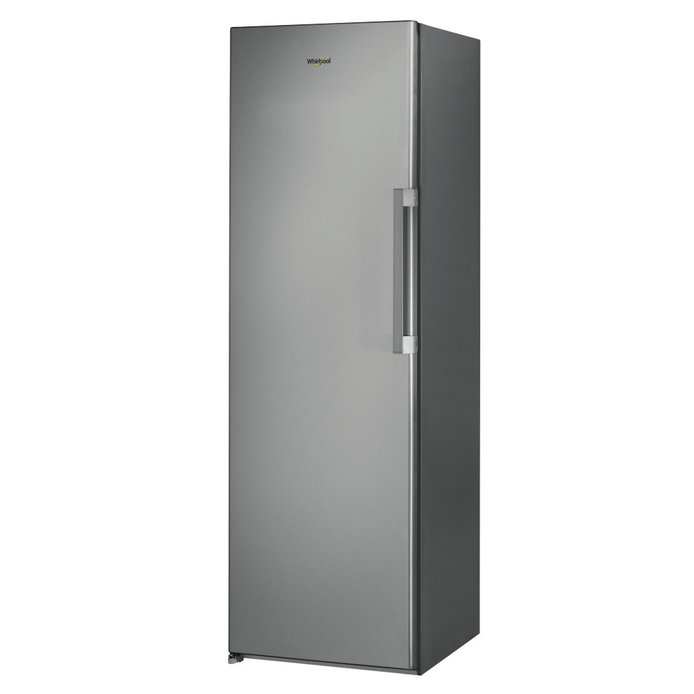 Whirlpool Freezer Freestanding UW8 F2C XB UK 2 Optic Inox Perspective