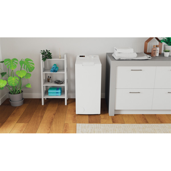 Indesit Perilica za rublje Samostojeći BTW S6230P EU/N Bijela Gornje punjenje D Lifestyle frontal