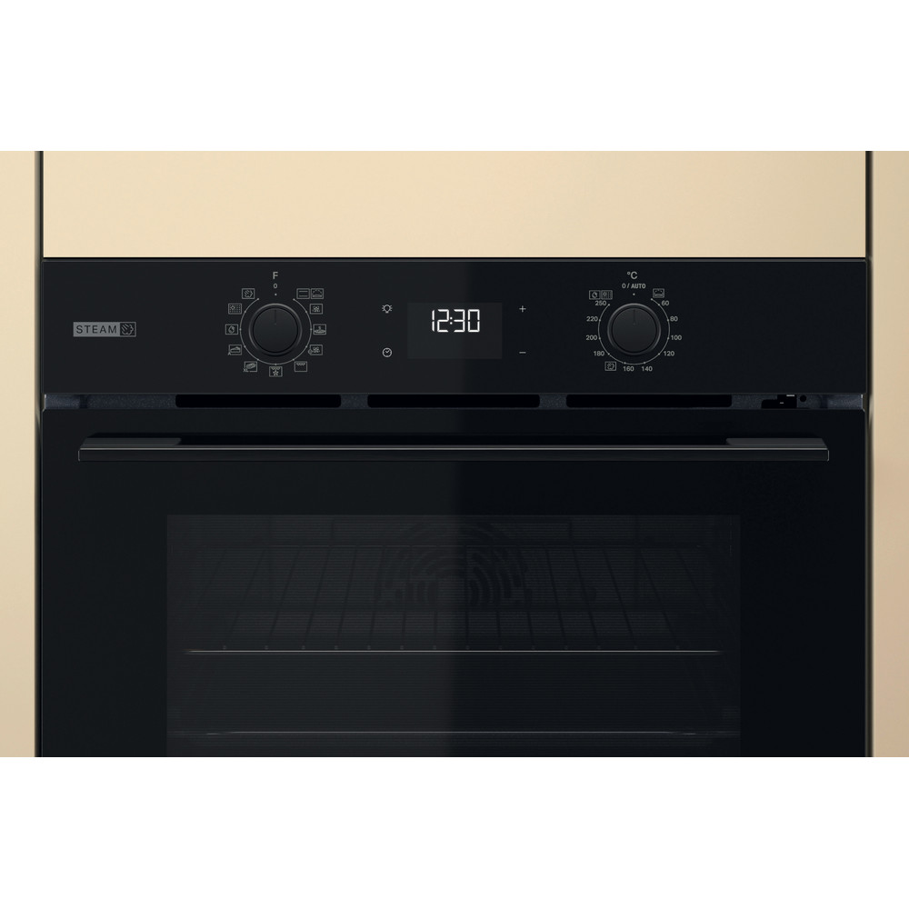 Whirlpool Fornos Encastre OMSK58RU1SB Elétrico A+ Control panel