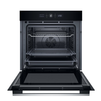Whirlpool Ugn Inbyggda WOI5S8HM0SX Elektrisk A+ Frontal open
