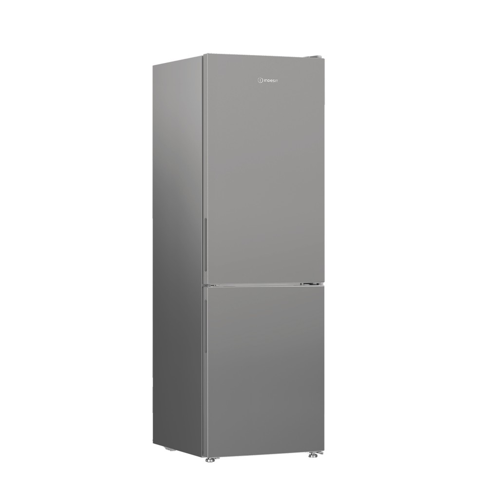 Indesit Kombinētais ledusskapis/saldētava Brīvi stāvošs INK25361S4E New Silver – ARC 1035 2 doors Perspective