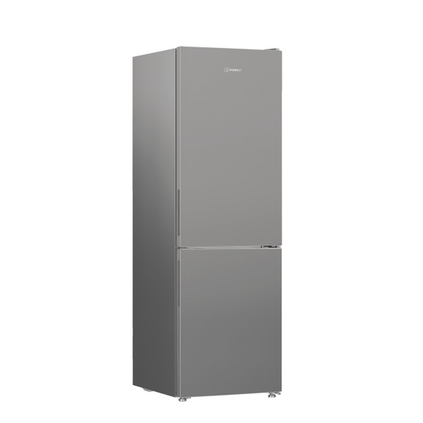 „Indesit“ Šaldytuvo / šaldiklio kombinacija Laisvai pastatoma INK25361S4E New Silver – ARC 1035 2 doors Perspective