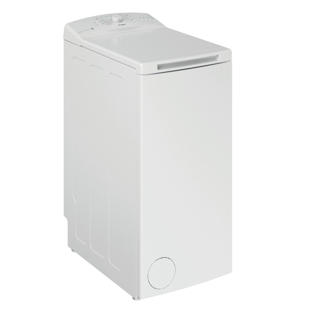 Whirlpool Пральна машина Соло TDLR 6040L EU/N Білий Top loader відсутній Perspective