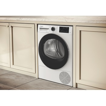 Whirlpool Droger C WD1 94M WBS BE Wit Lifestyle perspective
