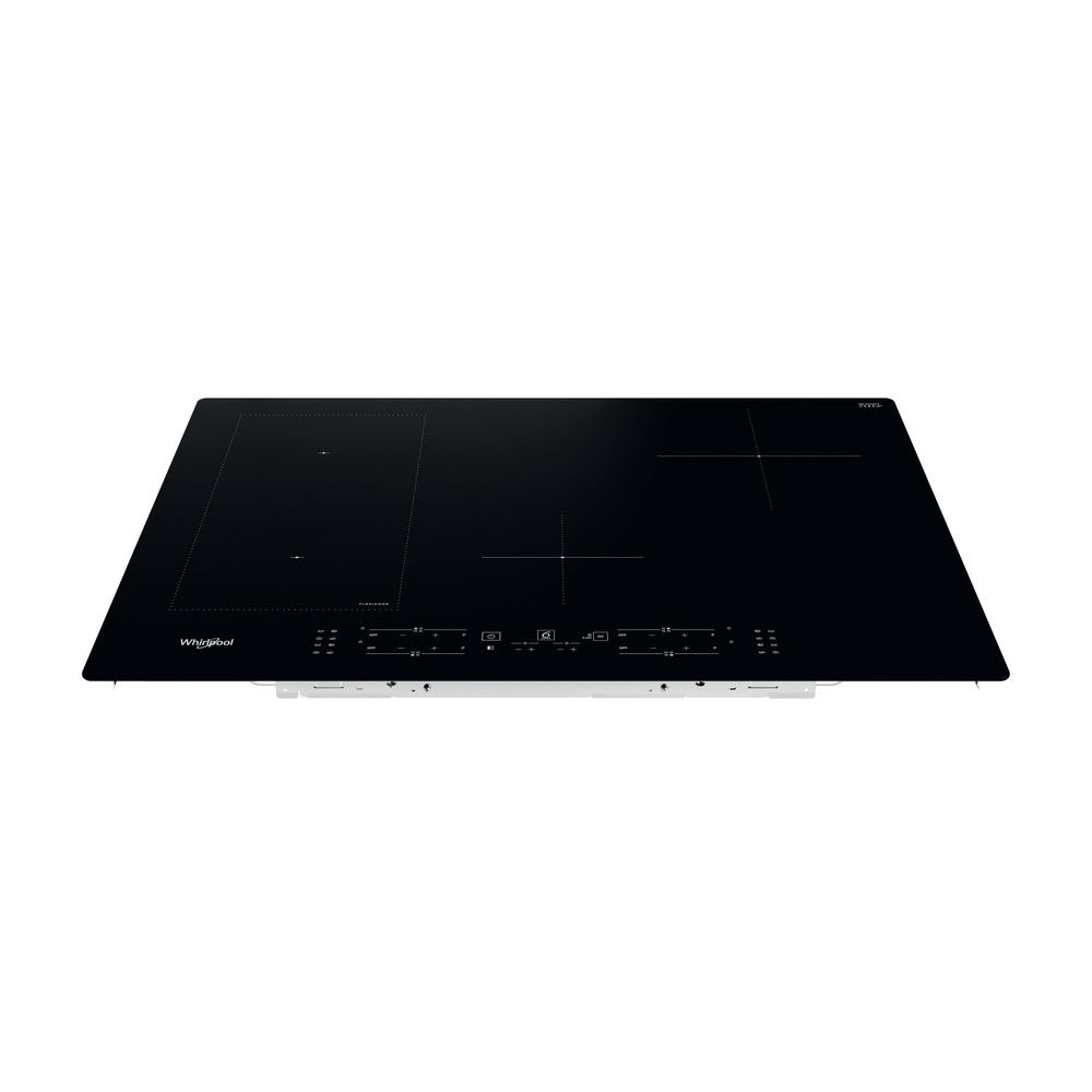 Whirlpool Table de cuisson WL B2977 NE Noir Induction vitroceramic Frontal top down