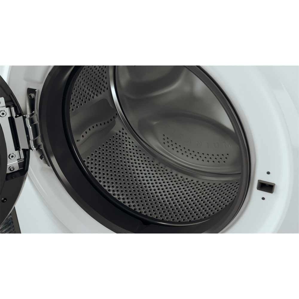 Hotpoint_Ariston M�quina de lavar roupa Livre Instala��o NBT 1048 WD A EU Branco Carga Frontal A Drum