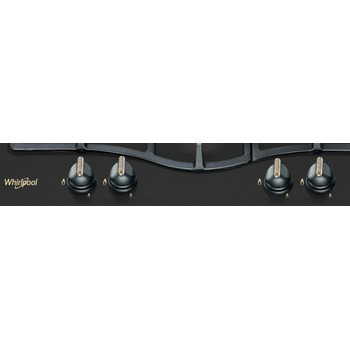 Whirlpool Varná doska GMT 6422 AN Antracit Plynová Control panel