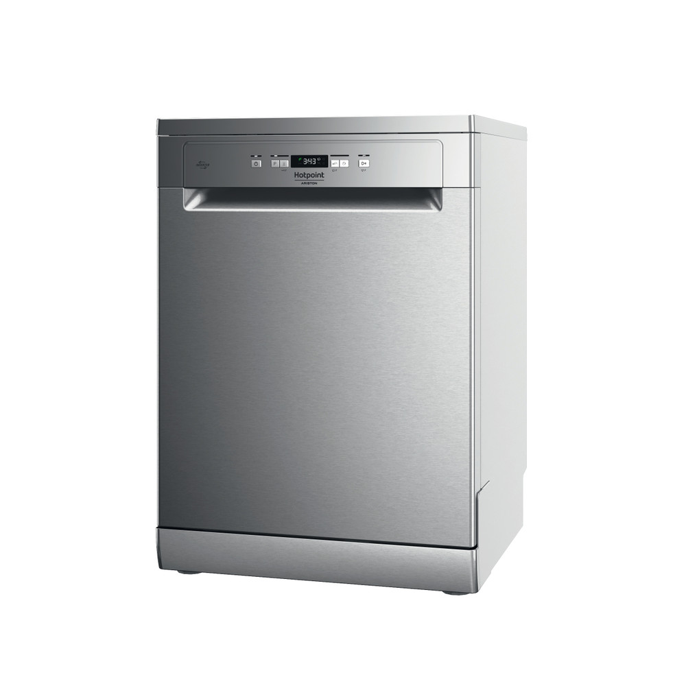 Hotpoint Съдомиялна машина Свободностоящ HA4FFD14CN6X Свободностоящ D Perspective