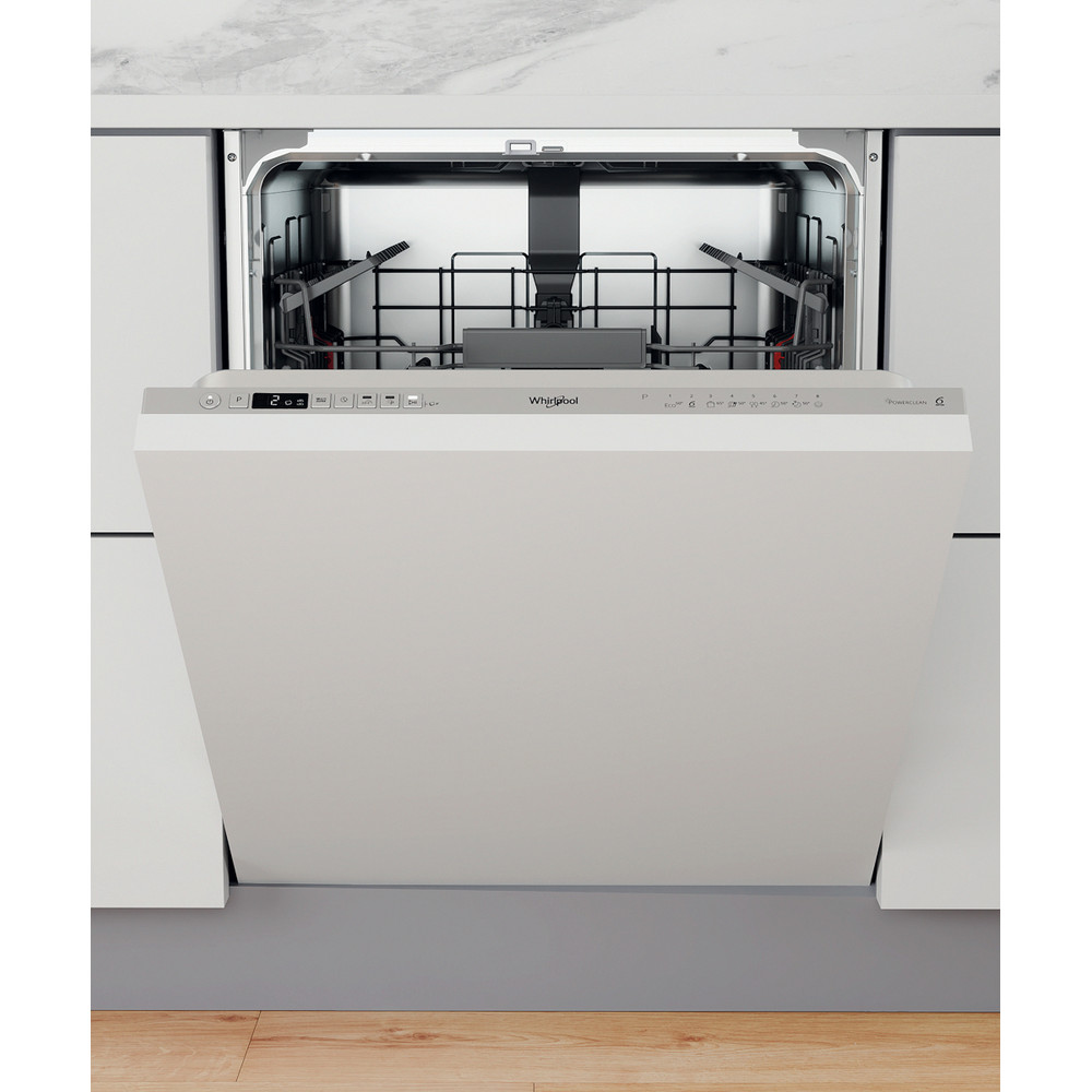 Whirlpool Lave-vaisselle Encastrable WIC 3C33 PE Tout intégrable D Frontal