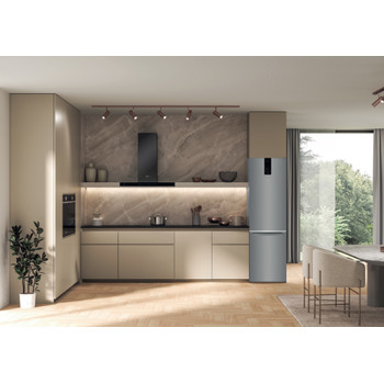 Whirlpool Hűtő/fagyasztó kombináció Szabadonálló W9M 951A OX Optic Inox 2 doors Lifestyle frontal