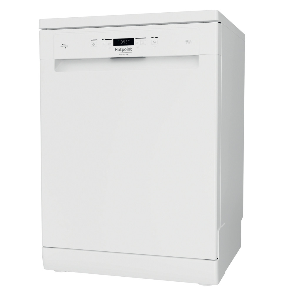Hotpoint_Ariston Máquina de lavar loiça Livre Instalação HFC 3T232 WG Livre Instalação D Perspective
