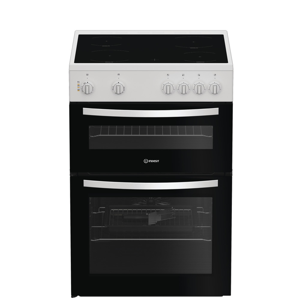 Indesit Double Cooker IDE6VMW White A Frontal
