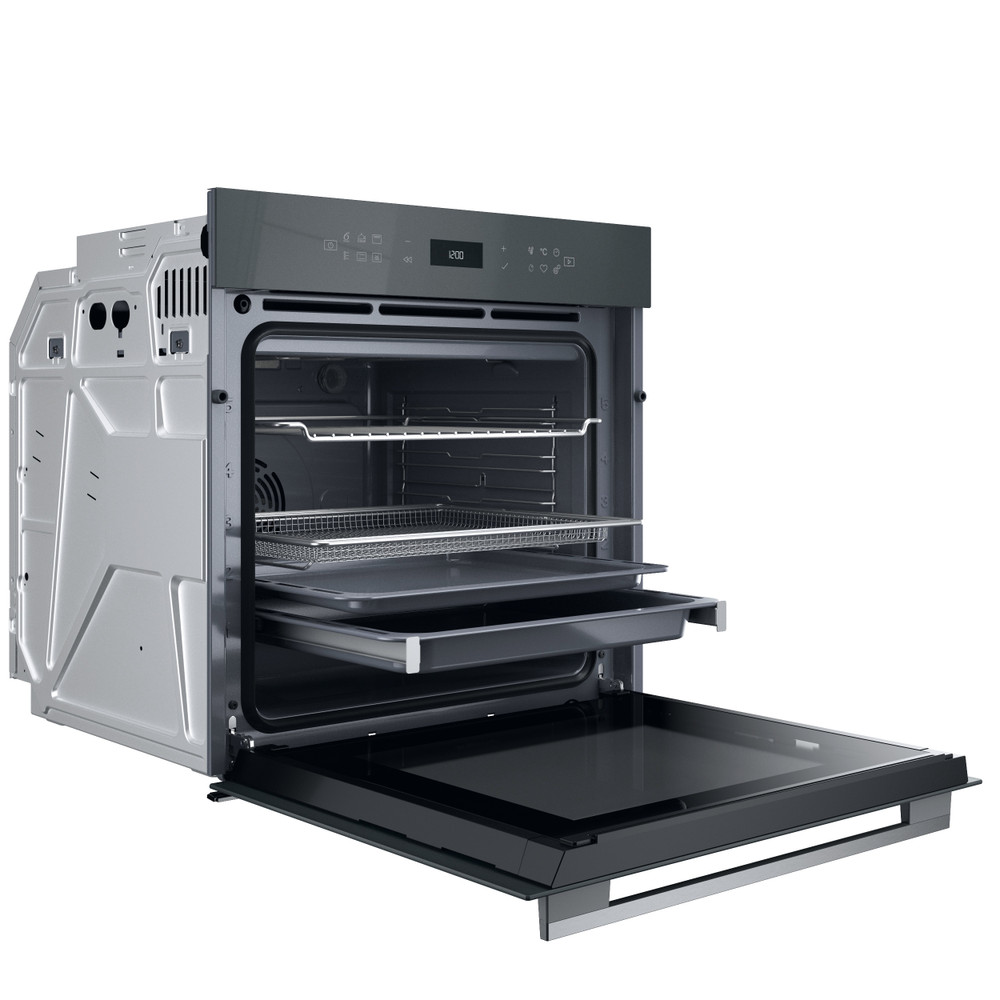Whirlpool Oven Inbouw WOI78HT1SSGA Elektrisch A+ Perspective open