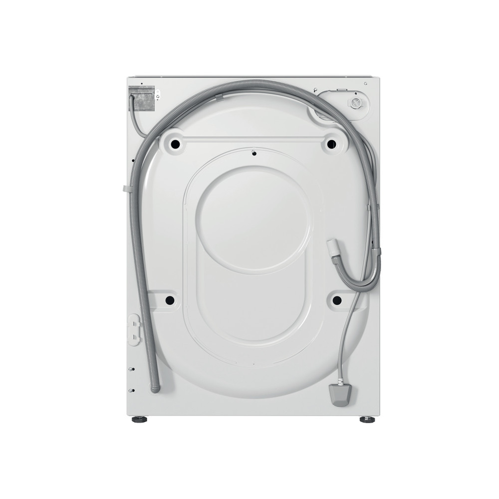 Indesit Washing machine Built-in BI WMIL 91485 UK White Front loader B Back / Lateral