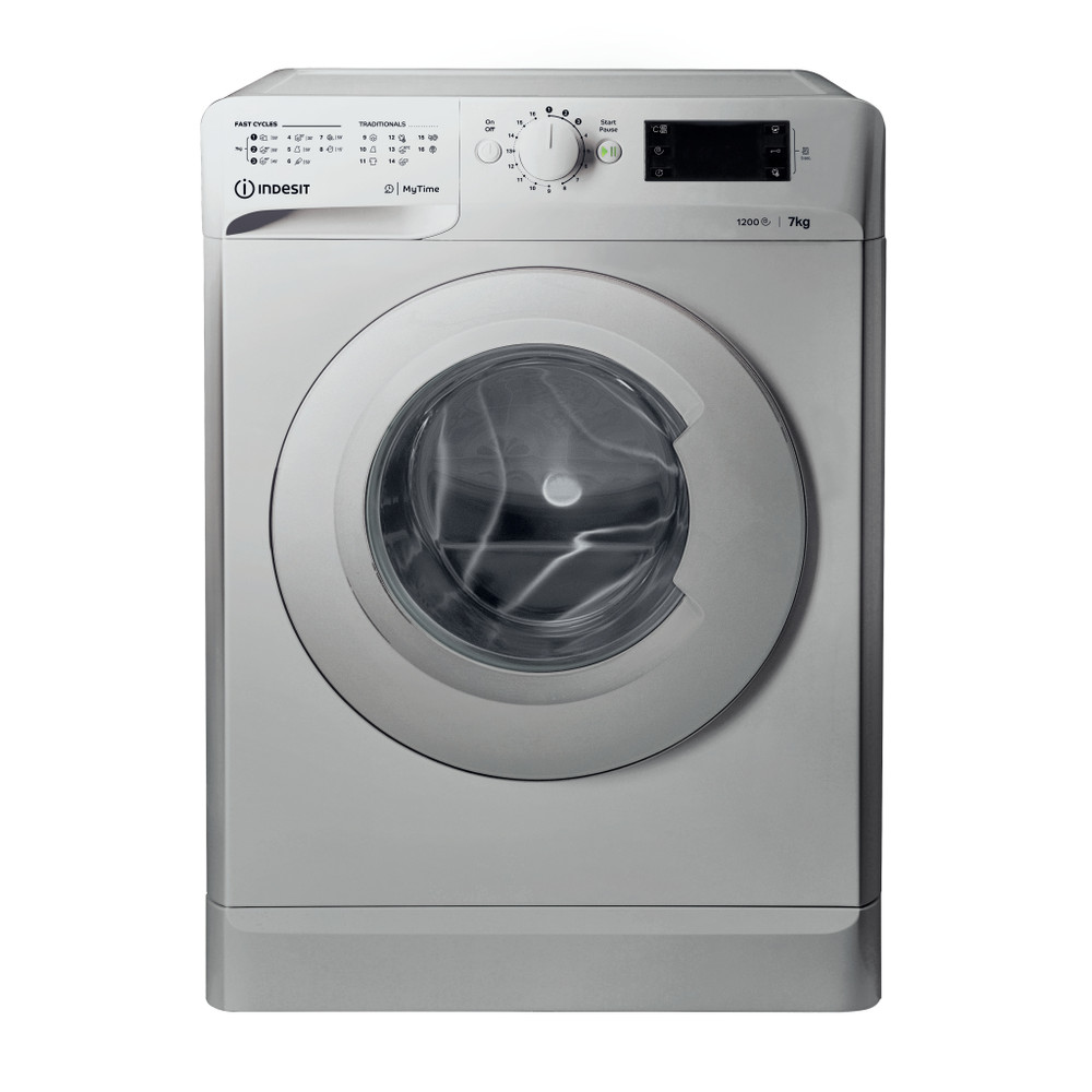 Indesit Пральна машина Соло OMTWE 71252 S EU Сріблястий Front loader A+++ Frontal