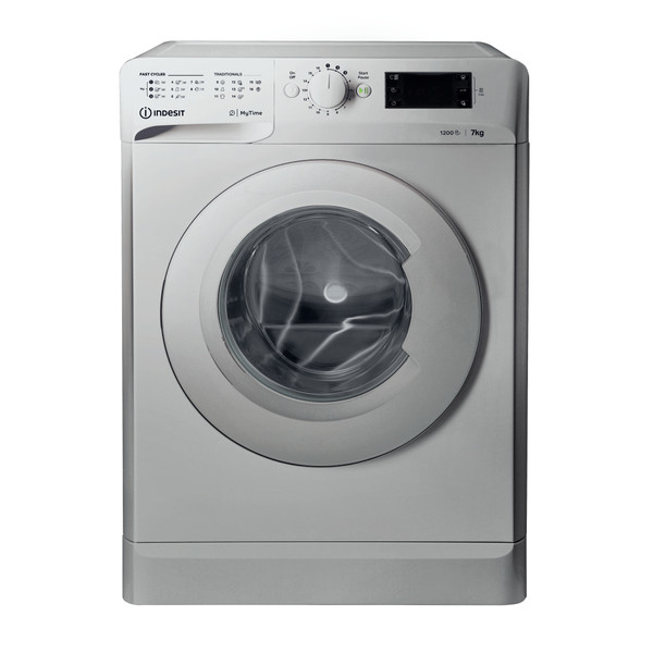 Indesit Пральна машина Соло OMTWE 71252 S EU Сріблястий Front loader A+++ Frontal