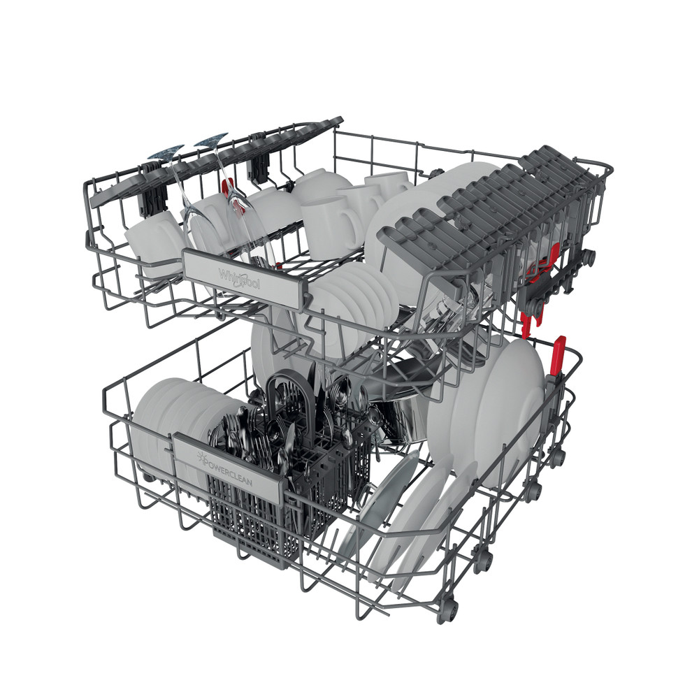 Whirlpool Mosogatógép Beépíthető WIP 4T133 PE S Full-integrated D Technical Translucent