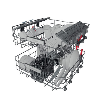 Whirlpool Mosogatógép Beépíthető WIP 4T133 PE S Full-integrated D Technical Translucent