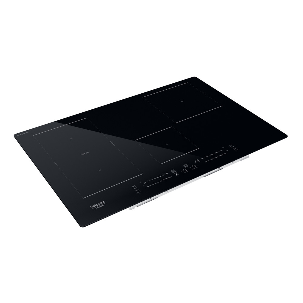 Hotpoint_Ariston Table de cuisson HS 1377C CPNE Noir Induction vitroceramic Perspective