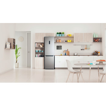 Indsit Racitor-congelator combinat Independent INFC9 TO32X Inox 2 doors Lifestyle frontal