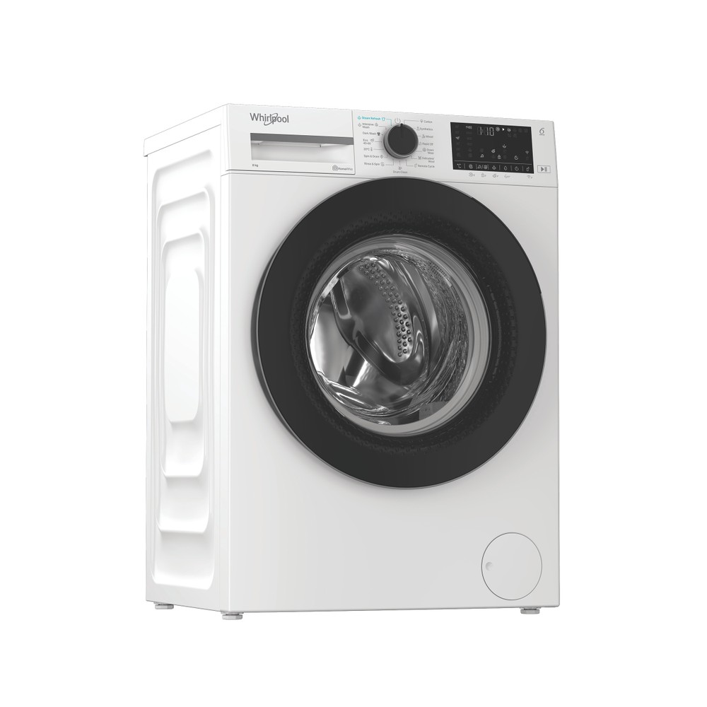 Whirlpool Perilica za rublje Samostojeći WAM 87WB EE Bijela Prednje punjenje A Perspective