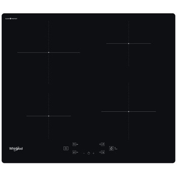 Whirlpool Table de cuisson WS Q3560 CPNE Noir Induction vitroceramic Frontal