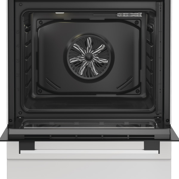 Indesit Κουζίνα I6V5PMW Λευκό Ηλεκτρική Frontal open