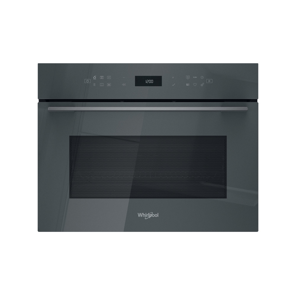 Whirlpool Microgolfoven Inbouw WCW7O7HTSSG Stardust grey glossy Elektronisch 53 Combimicrogolfoven 950 Frontal