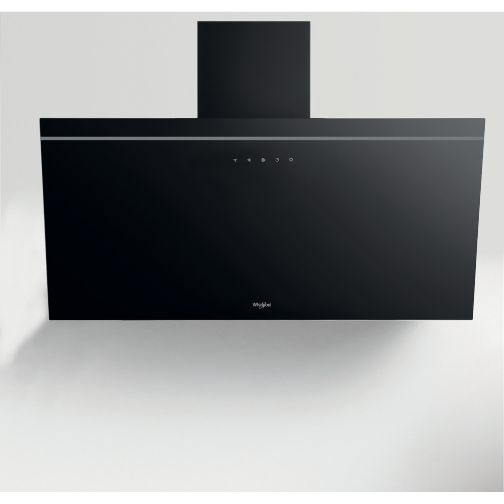 Whirlpool Odsávač pár/Digestor Vstavané WHVP 82F LT K Čierna Voľne stojace Elektronické Lifestyle frontal