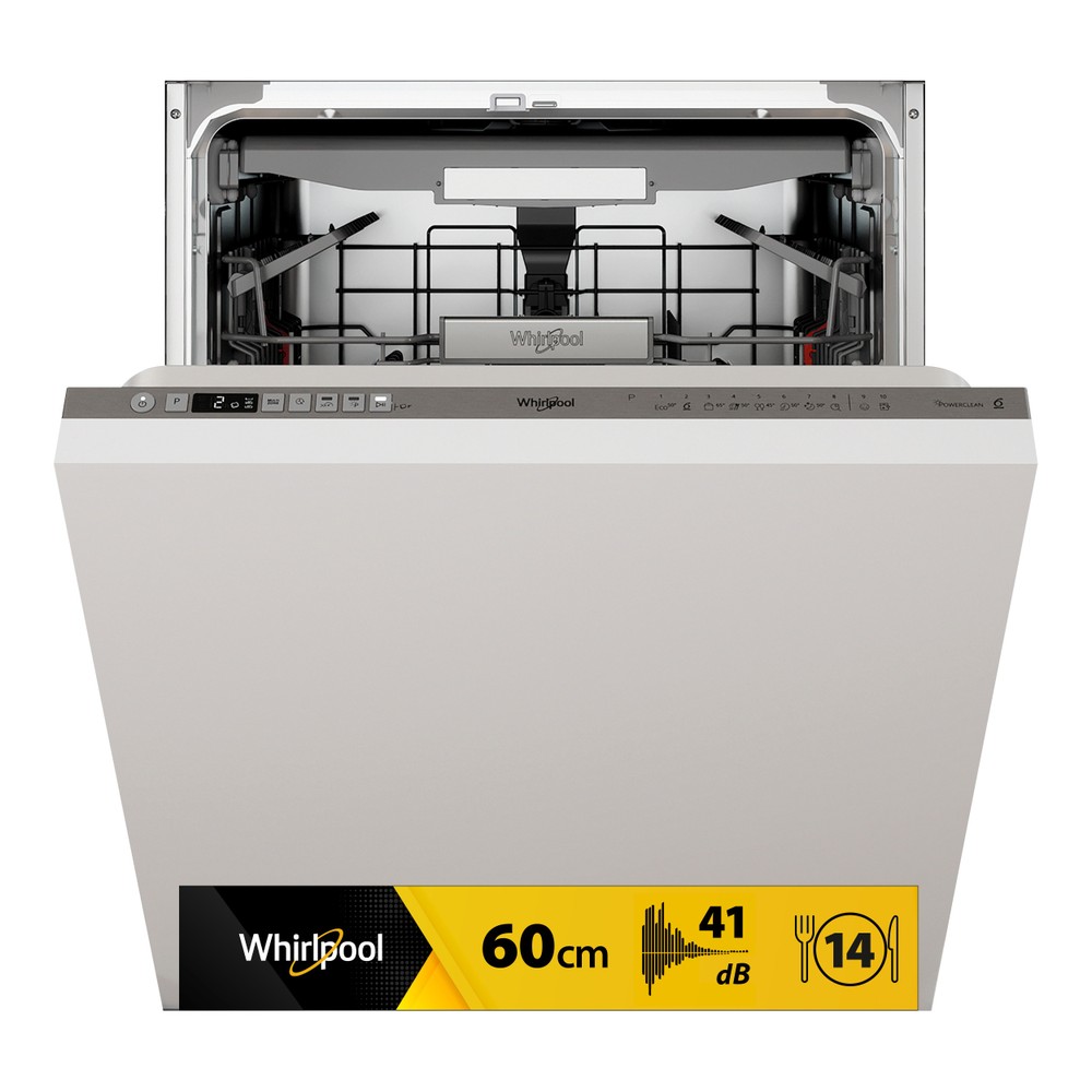 Whirlpool Vaatwasser Inbouw W0I D751A X Volledig geïntegreerd B Frontal