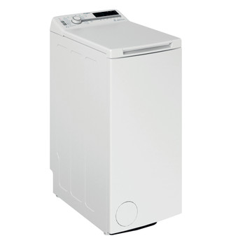 Whirlpool Maşină de spălat rufe Independent TDLRX 6252BS EU Alb Încărcare Verticală B Perspective