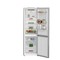 „Indesit“ Šaldytuvo / šaldiklio kombinacija Laisvai pastatoma INK25361S4E New Silver – ARC 1035 2 doors Lifestyle frontal open