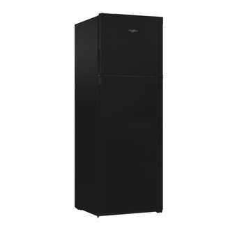 Whirlpool Combiné réfrigérateur congélateur Pose-libre WTMF 601312 BNA Noir 2 portes Perspective